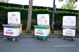 JE TRIE AVEC EVIAN